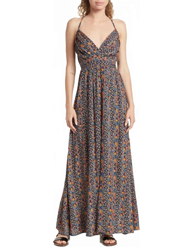 Surplice Maxi Dress