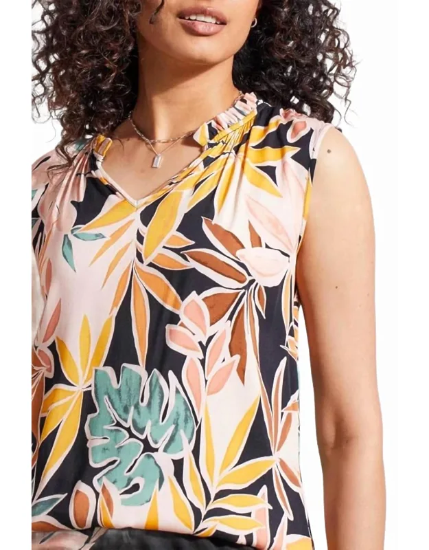 Frill Neck Blouse