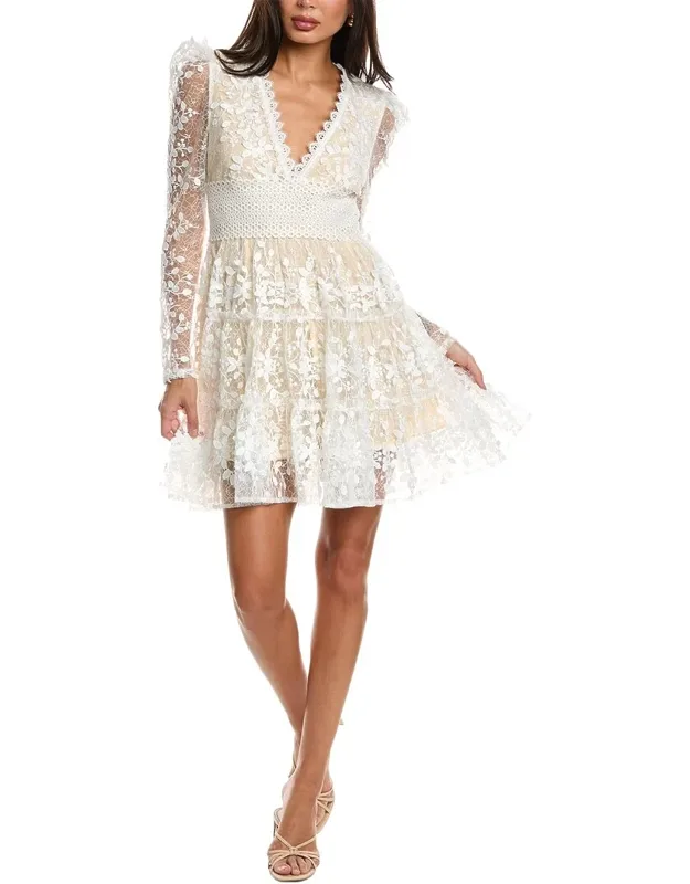 Mesh Mini Dress