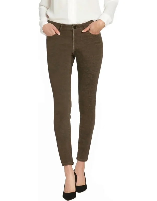 Gisele Leopard Skinny High Waisted Jeans