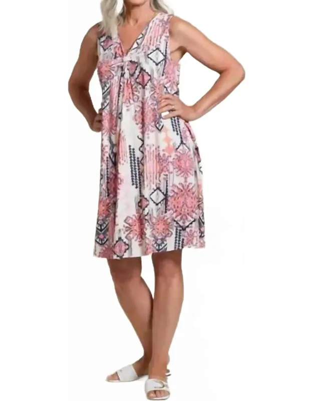 Printed Flare Dress