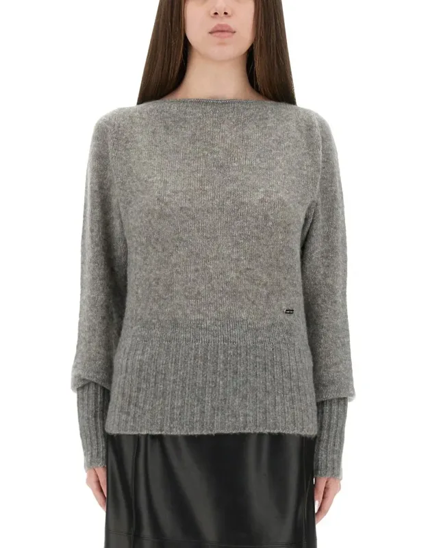 Boat-neck Sweater