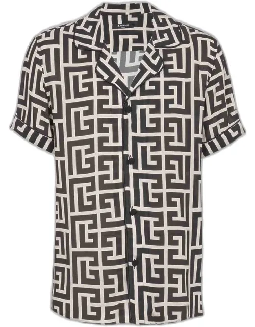 Monogrammed Pajama Shirt