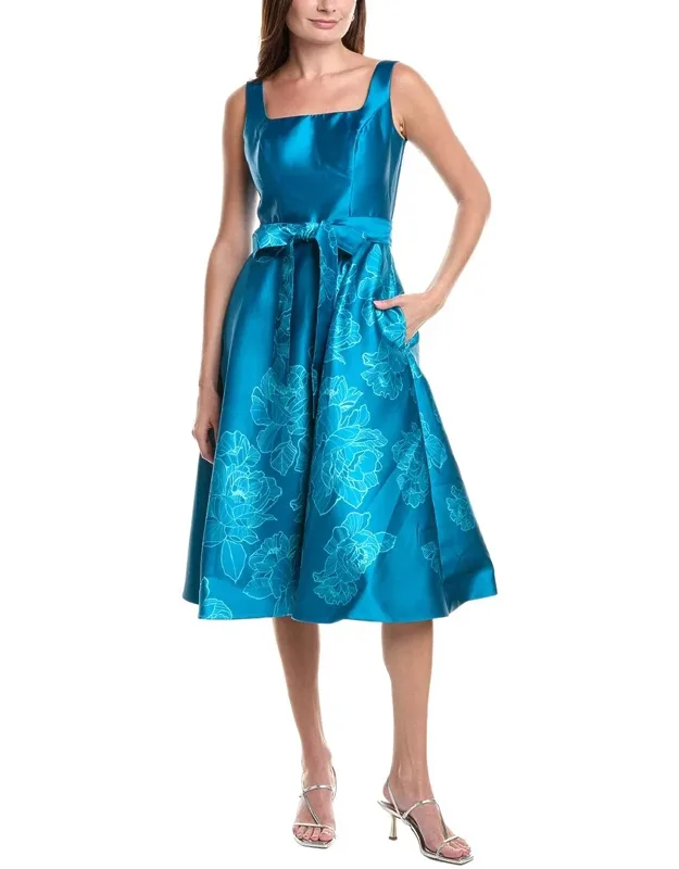 Jacquard Midi Dress