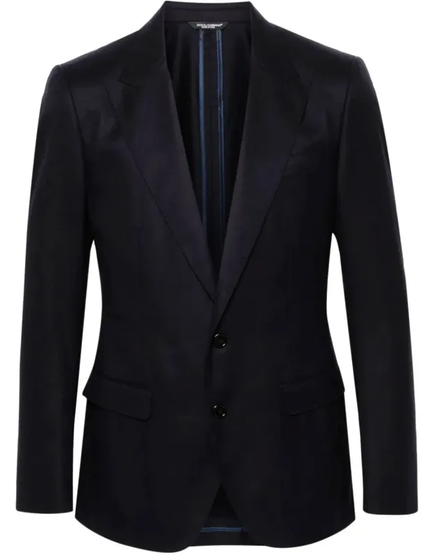Jacket With Peak Lapels And Dart Detailing