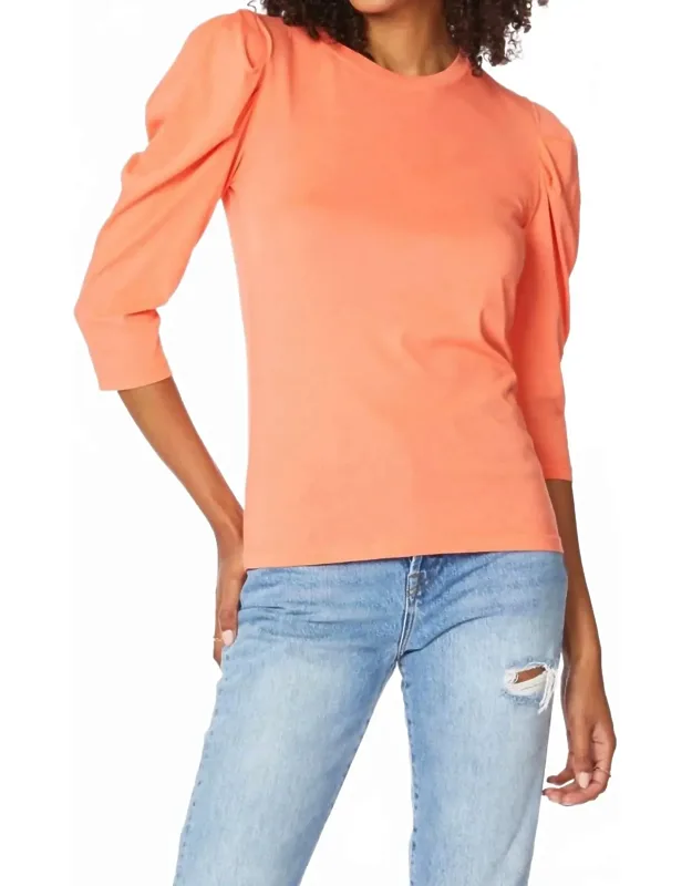 3/4 Puff Sleeve Tee
