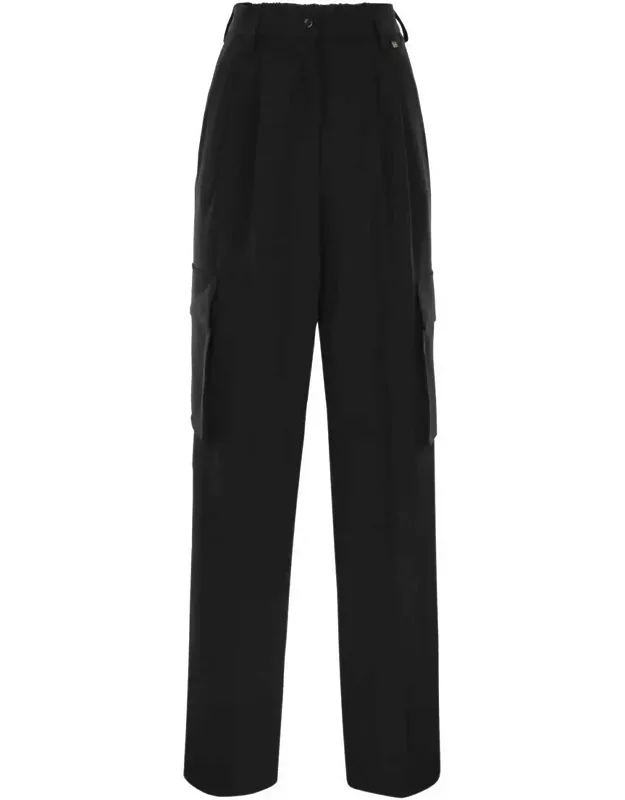 Soft Wool Cargo Pants
