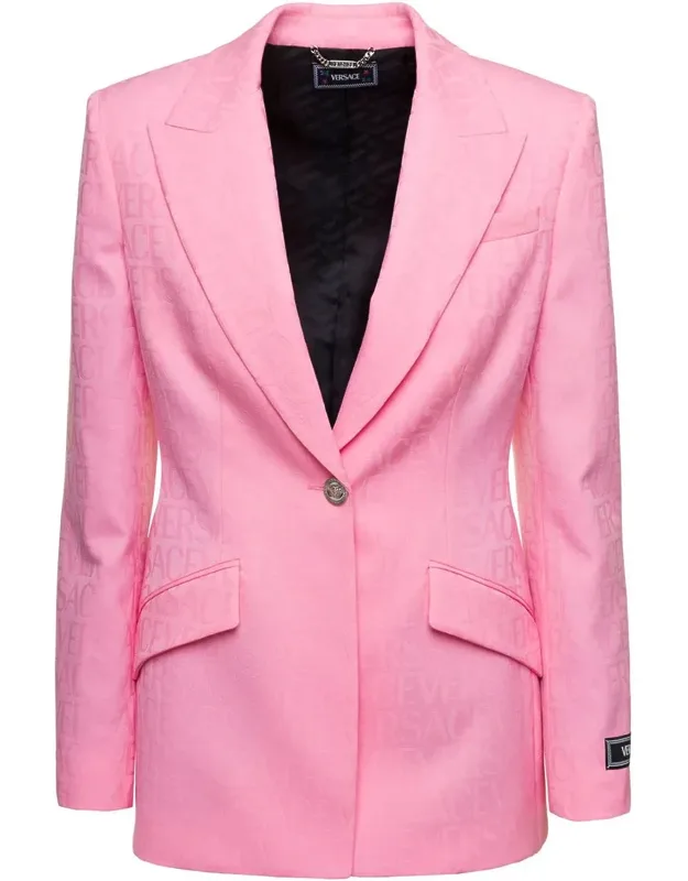 Wool Single-breasted Blazer