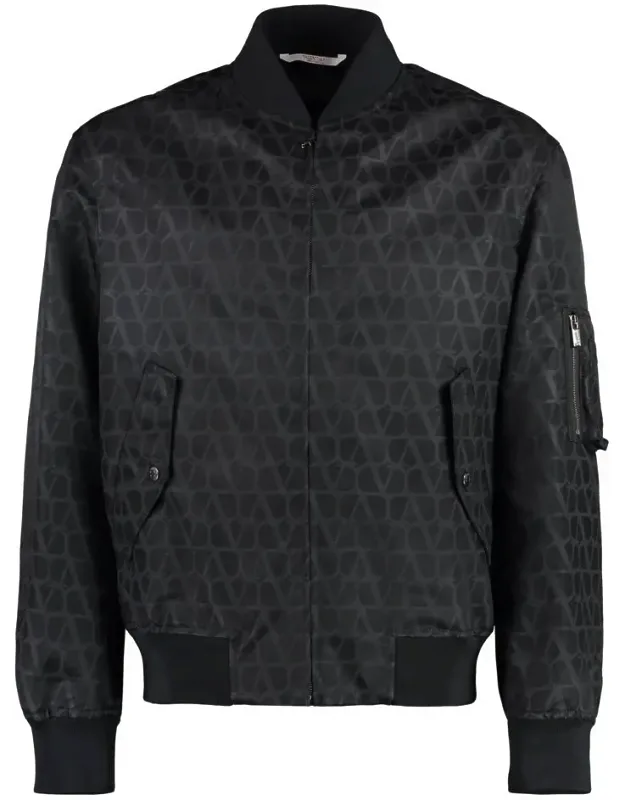 Nylon Bomber Jacket