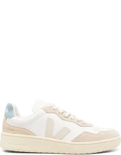 Veja Pierre Sneakers With Suede Panelling And Perforated Toebox