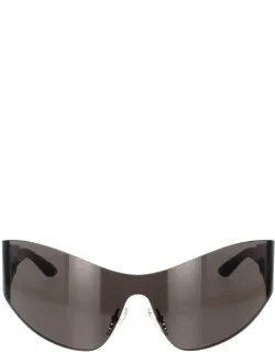 Sunglasses Gray Cat-eye Acetate