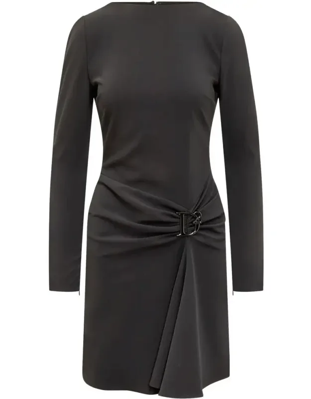 Statement Dress With Logo