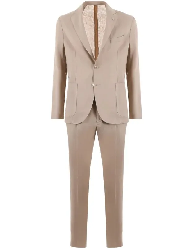 Suit With Jacket And 2-button Closure