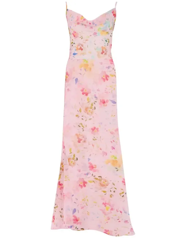 Long Dress With Floral Print