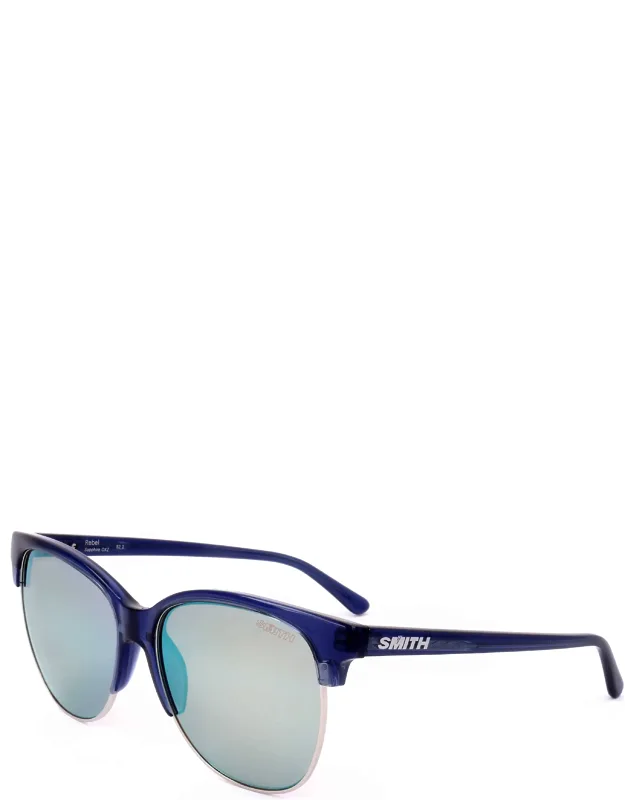 _smith Optics 58 Mm Sunglasses With Uv Protection And Round Frame_