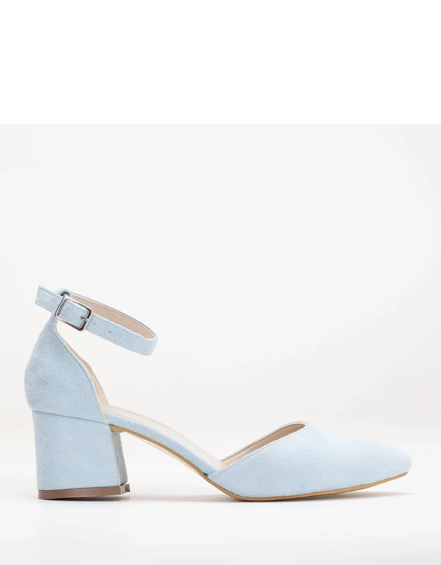 Low Block Heel Pump