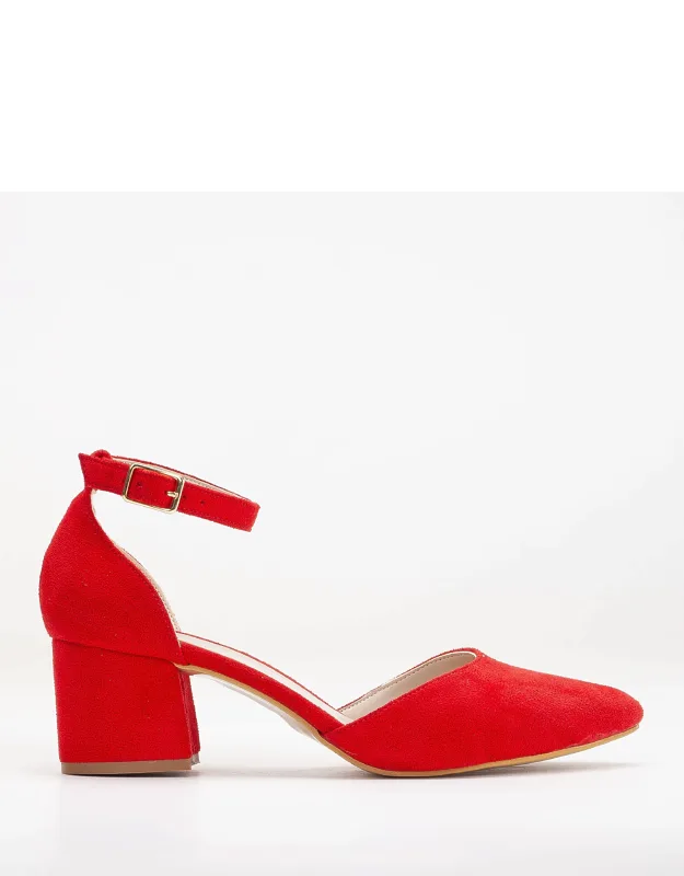 Low Block Heel Pump