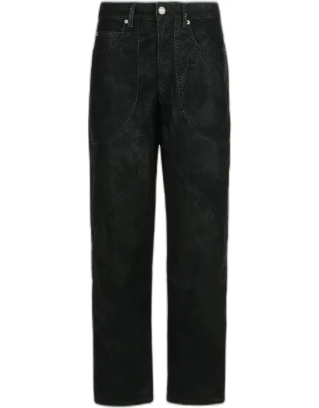 Faux Leather Pants