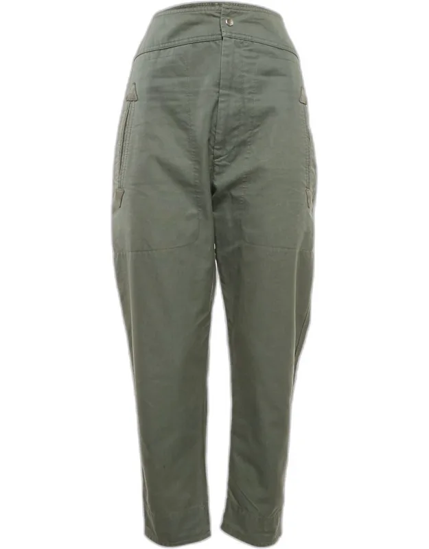 Cotton Tapered Trousers