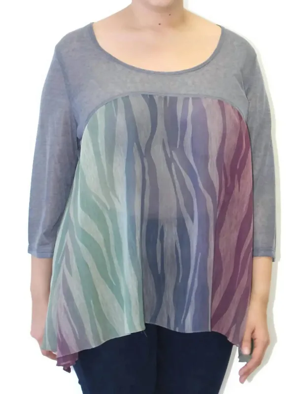 Chiffon Slub Top