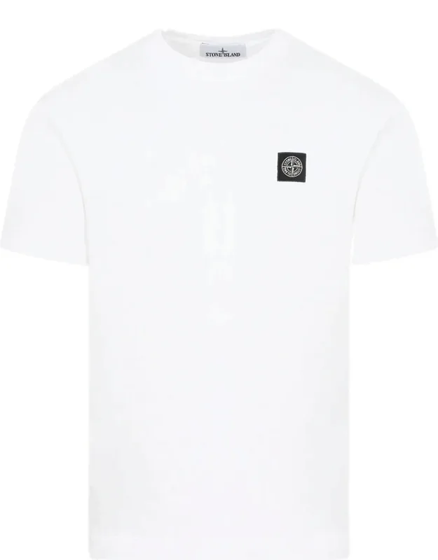 T-shirt With Logo Patch