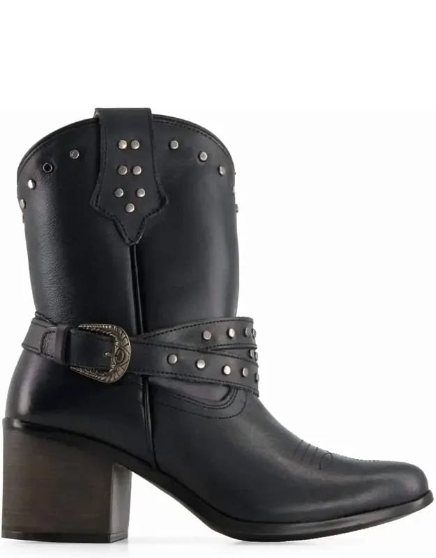 Leather Western Boots
