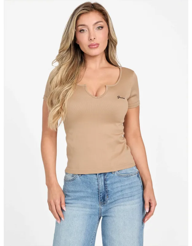 Crewneck Crop Top