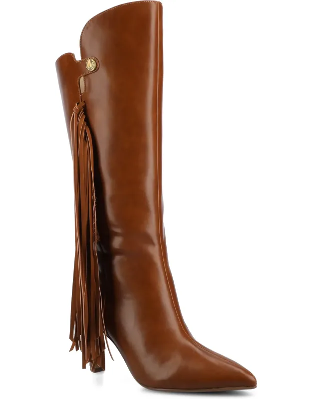 Dolly Knee High Tassel Boots