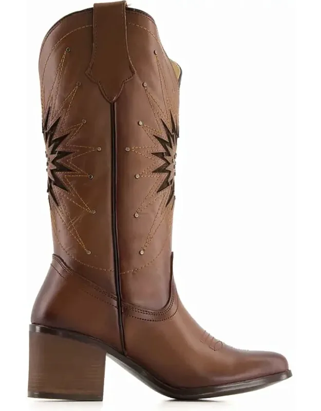 Tall Leather Boots