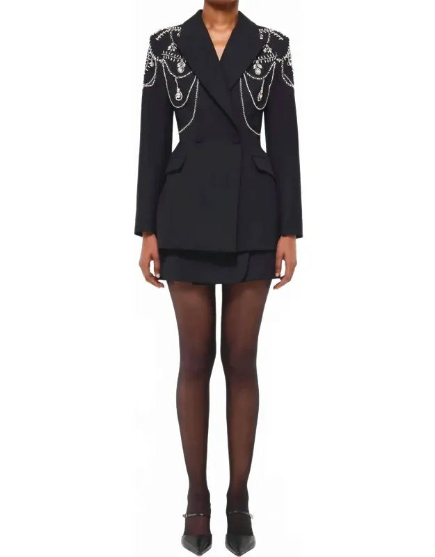 Getty Single Breasted Blazer