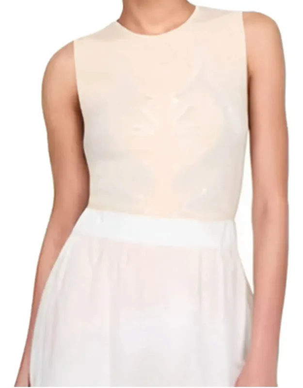 Melba Jacquard Knit Tank Top