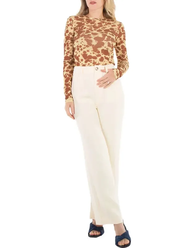 Josine Boucle Crepe Baggy Pants