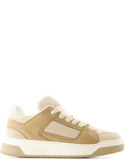 H667 Sneakers - Smooth Calf Leather, Round Toe