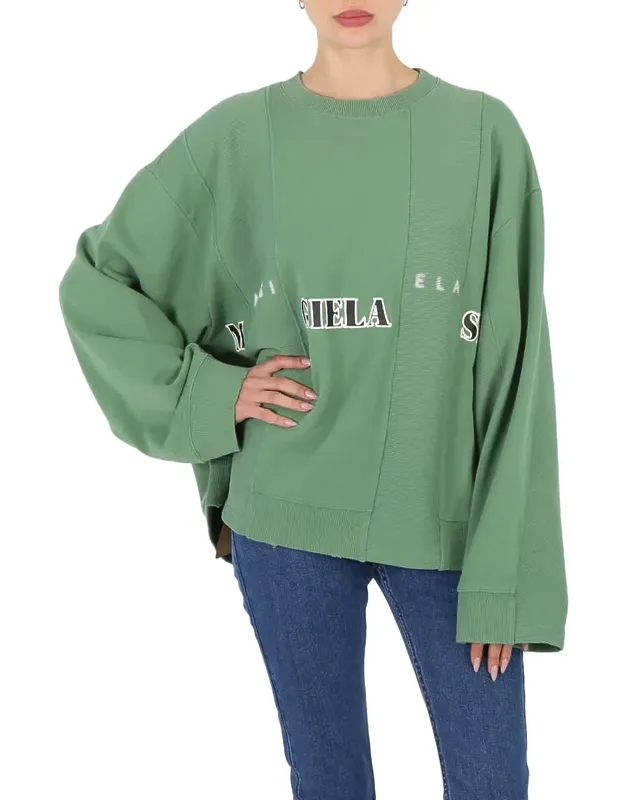 Clover Band Logo Print Sweatshirt