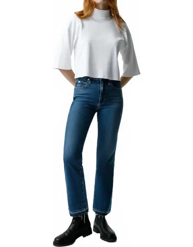 High Rise Crop Jeans
