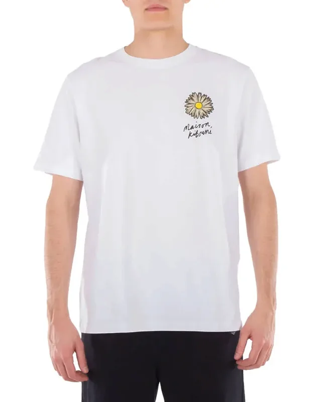 Floating Flower Cotton T-shirt