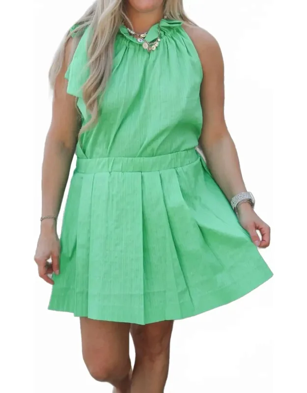 Pleated Skirt