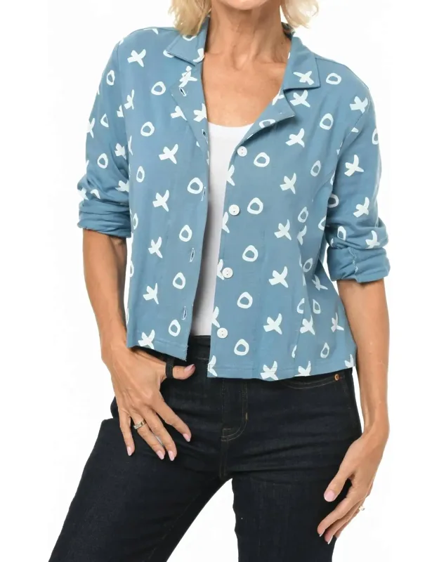 Pablo Jacket In Xo - Long Sleeve, Classic Collar