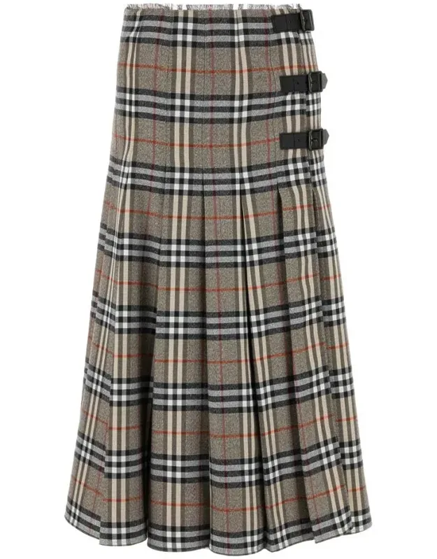 Skirt Embroidered Wool