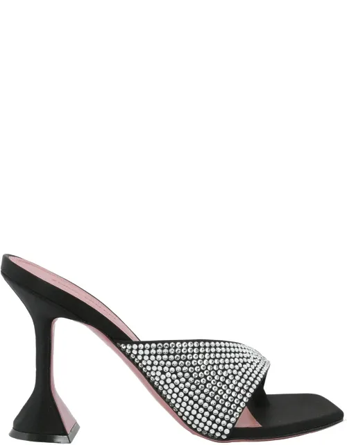 Satin Crystals Shiona Slippers