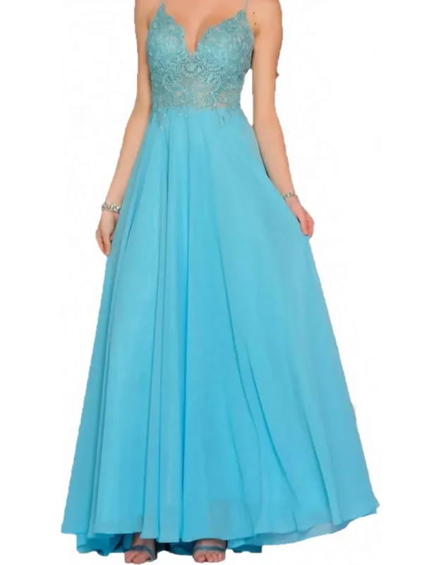 Flowy V-neck Dress