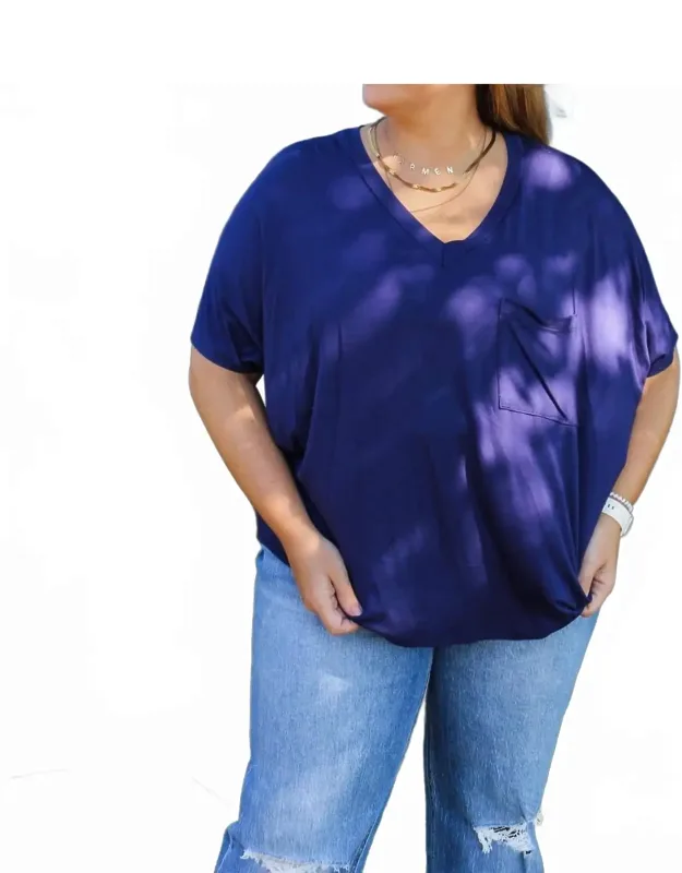 Think It Through Pocket Top - Classic Stylish Choice