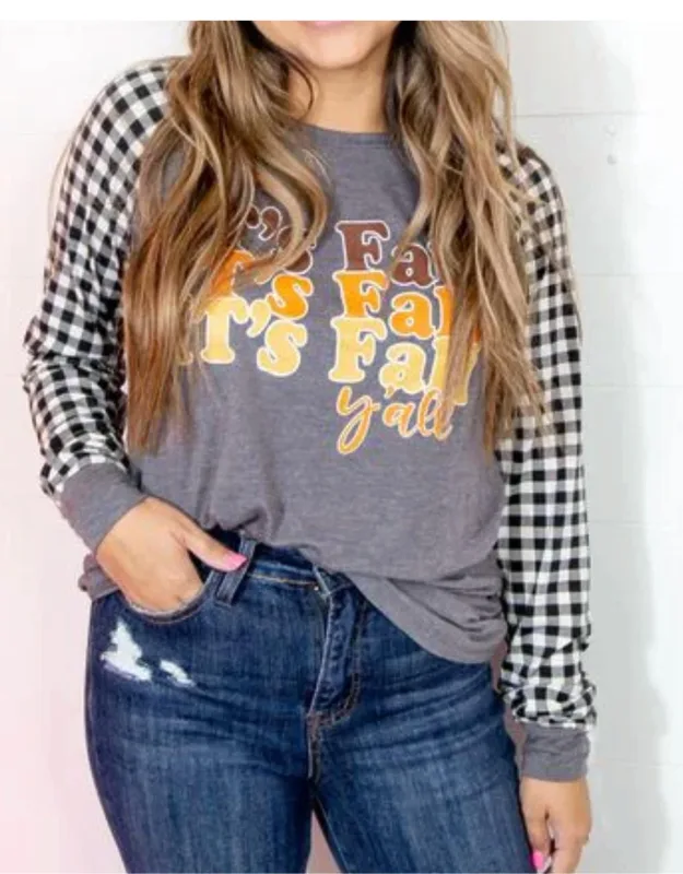 It's Fall Y'all Longsleeve Top