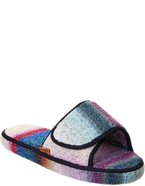 Clancy Pantofola Aperta C/strappo Slippers With Vibrant Design And Pop Of Color