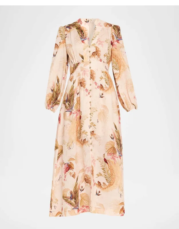 Ascension Plunge Maxi Dress