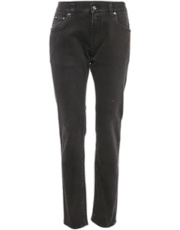 Black Denim Slim Fit Jeans