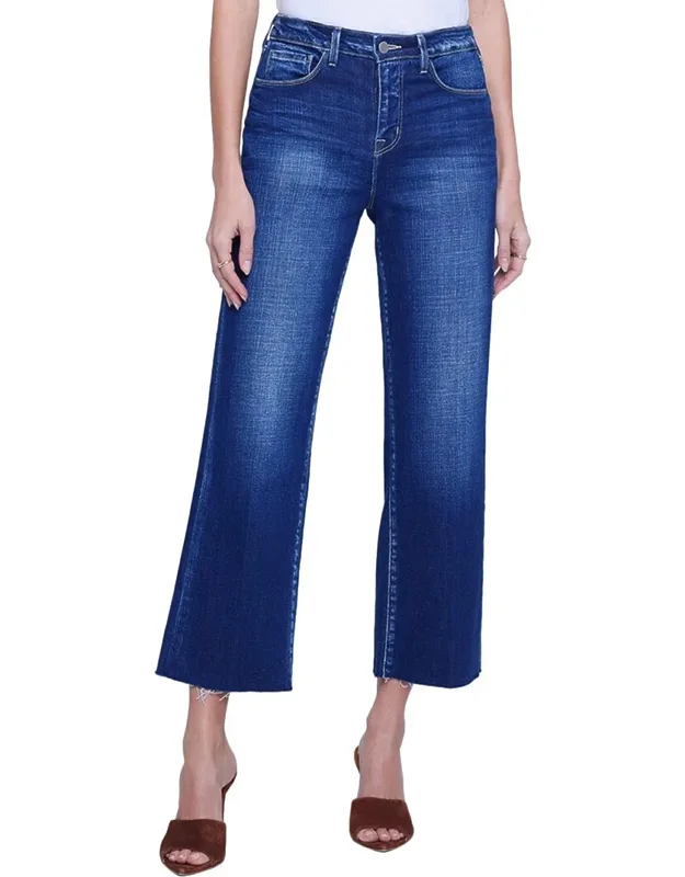 Wanda High-rise Crop Jean With 26-inch Inseam And 17-inch Leg Opening