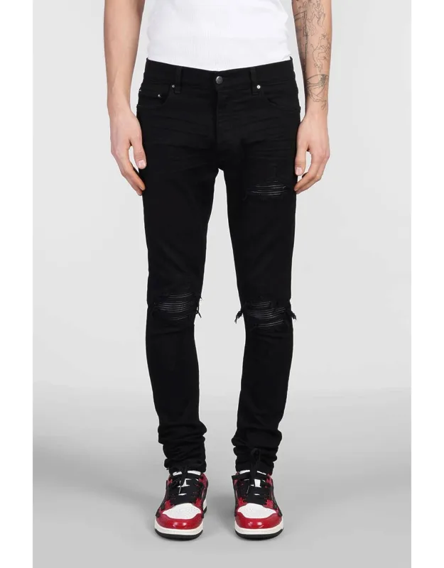 Jeans With Zip And Button Closure And Slim Fit