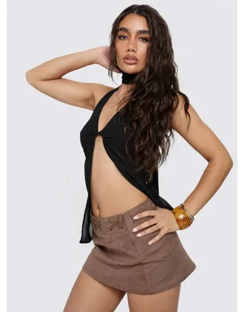 Stud Mini Skirt