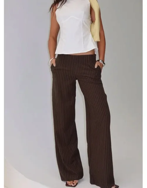 Low Rise Wide Leg Pants
